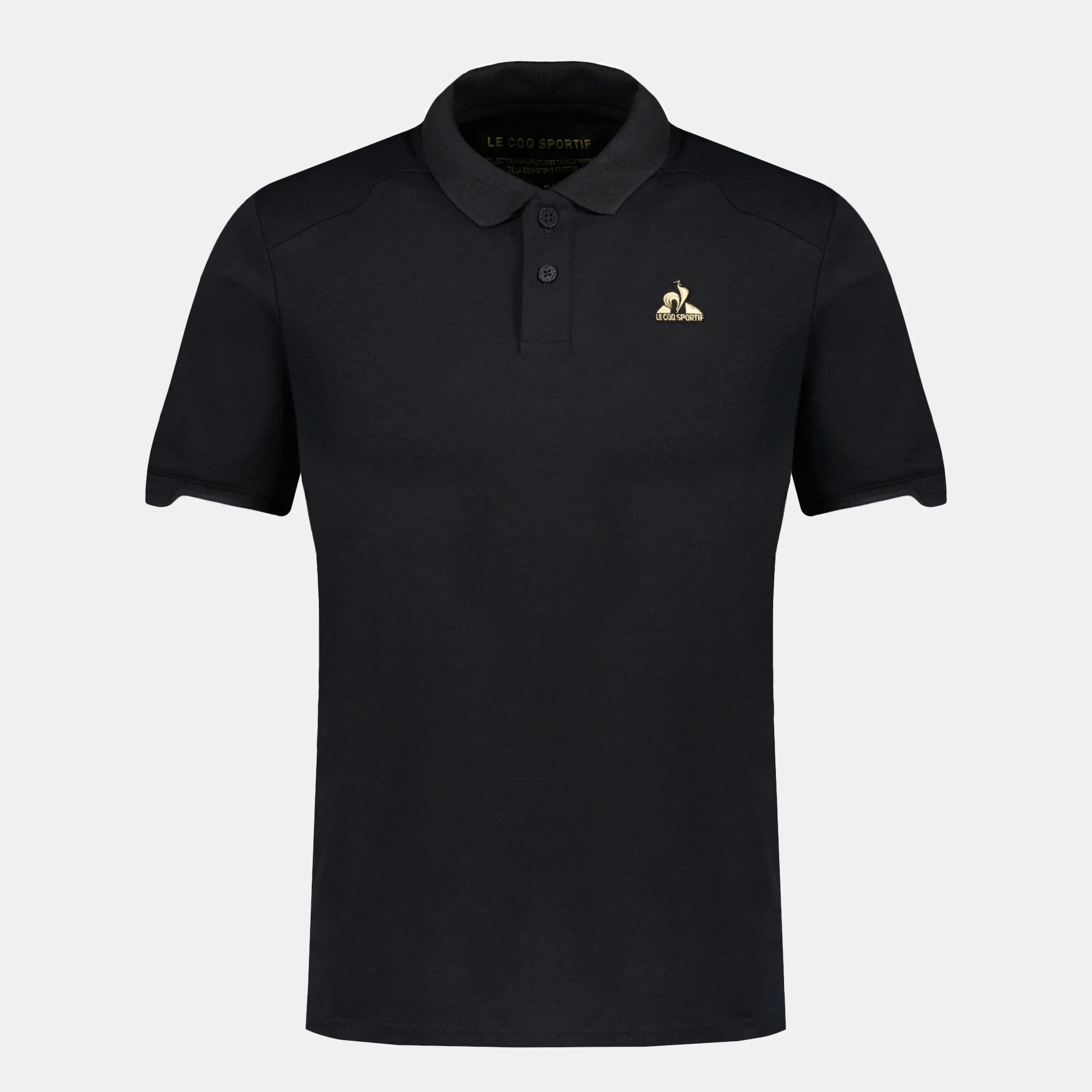 2510819-COQ D'OR Polo SS N°3 M black | Polo Homme