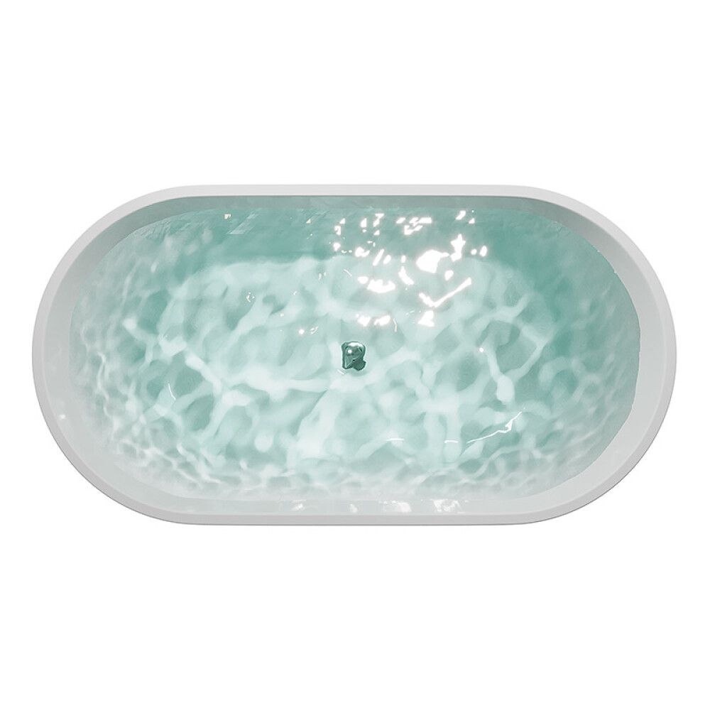 BADEKAR BATH DELUXE FLORIDA FRITTSTÅENDE HVIT 150CM