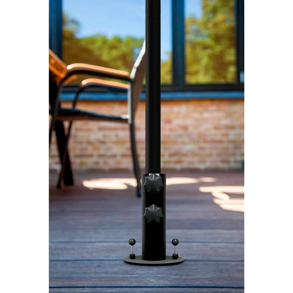 Sonnenschirmständer »Smartfoot «, 18-48 mm, schwarz