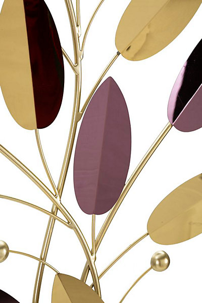 Panneau décoratif en feuilles 3D cm 59x3,8x98,4