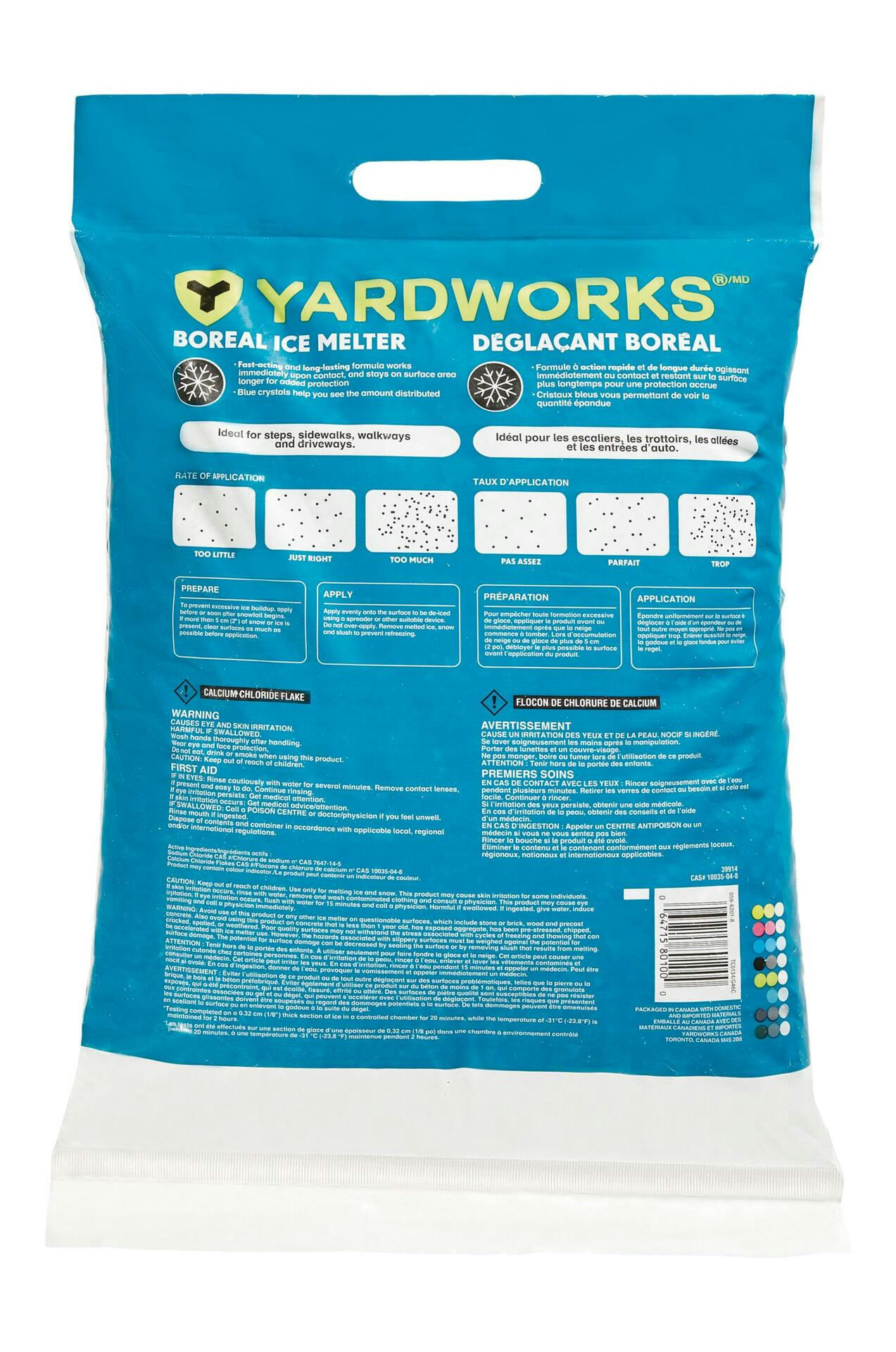 Yardworks High Performance Ice Melter Bag, 10-kg