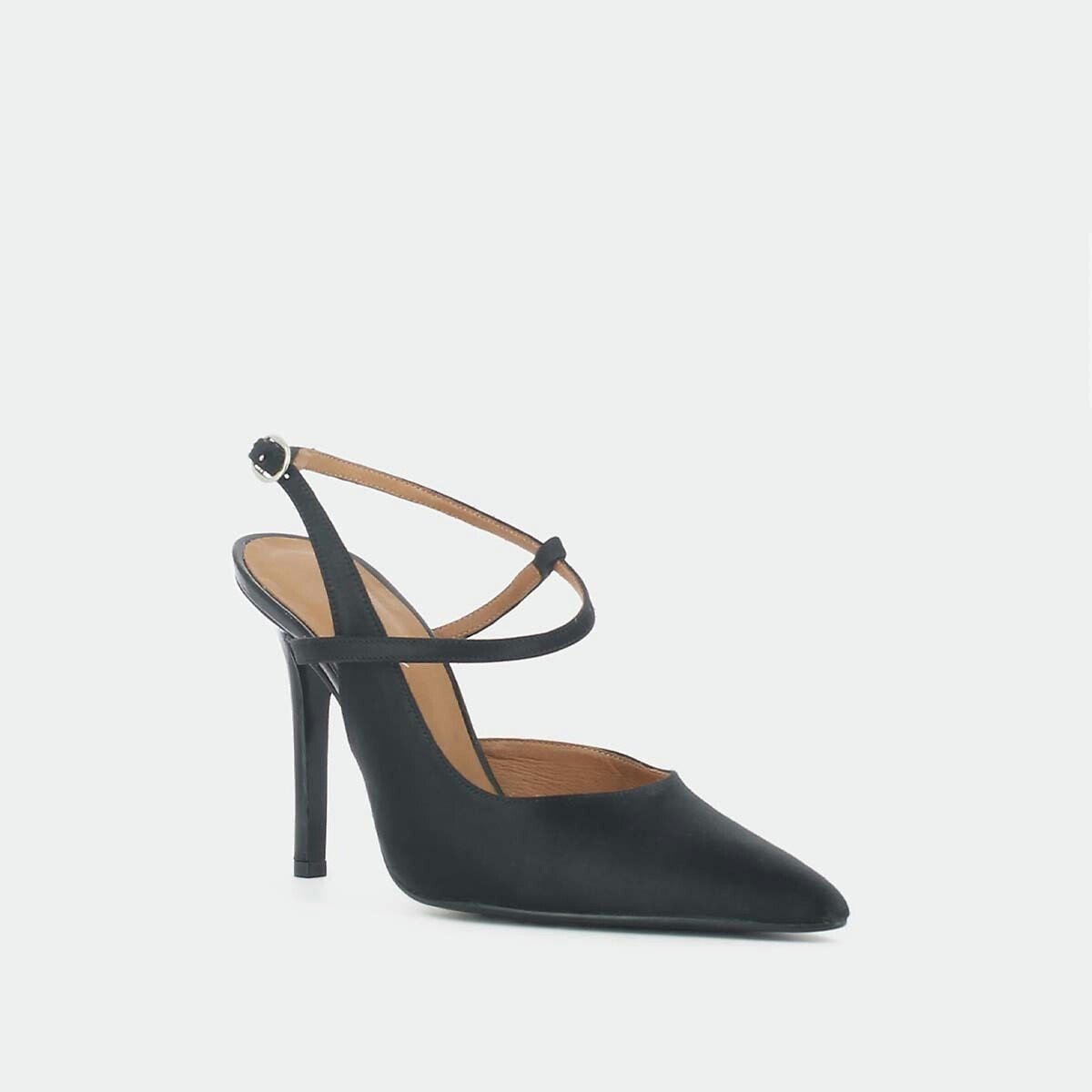 Escarpins slinback en satin Dinette