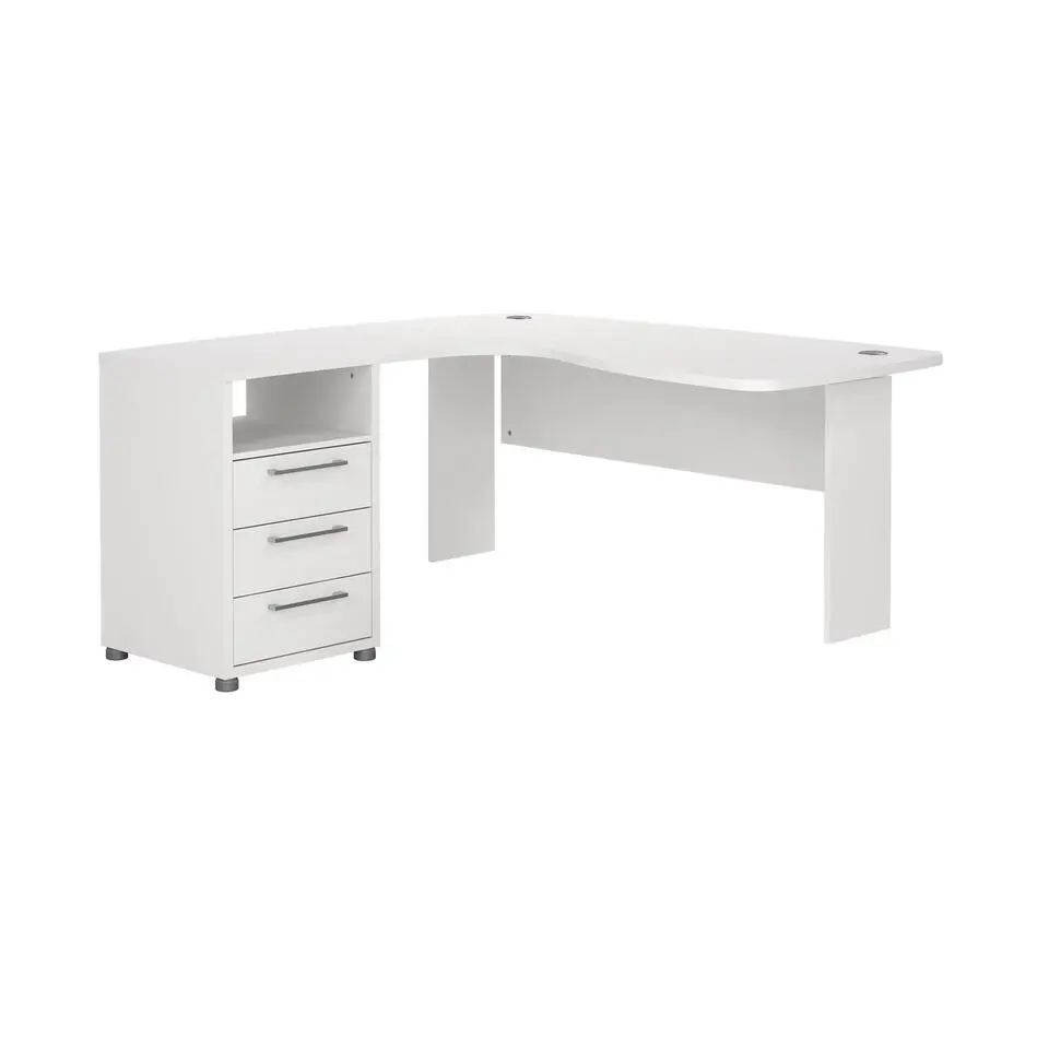 Bureau hoek Wit - 150x160x75cm - Prima