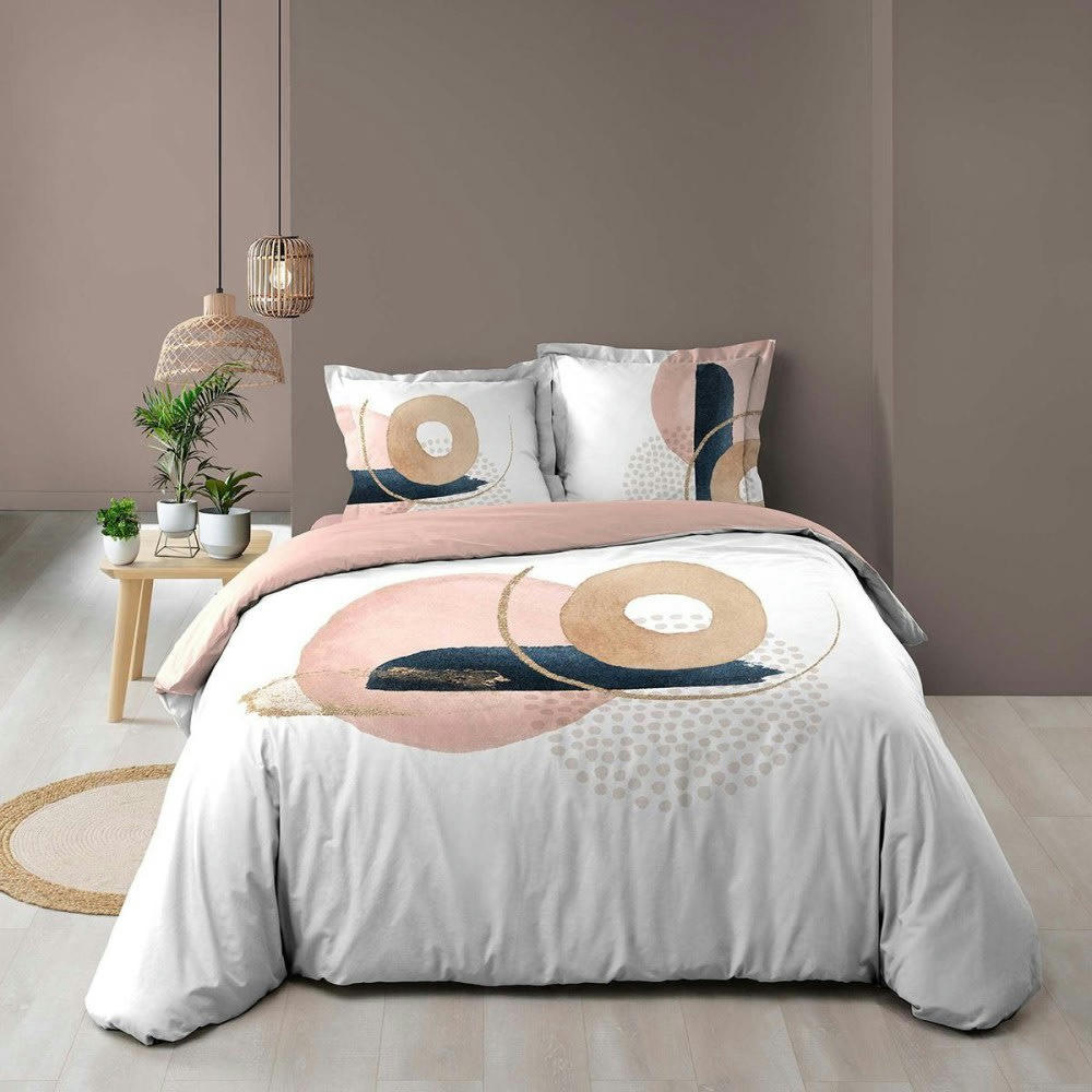 NOVALINE - Housse de couette 260x240 coton + 2 taies