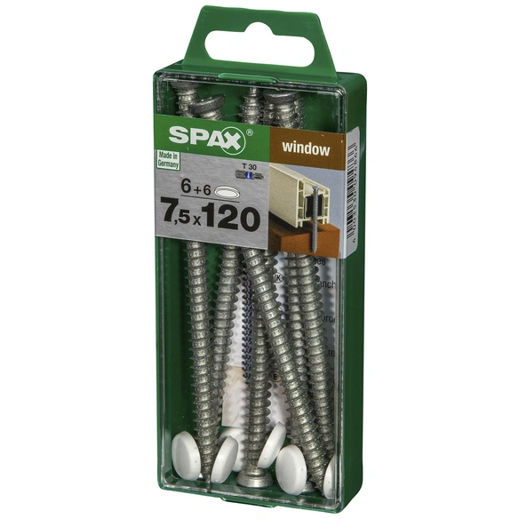 Rahmenanker, T-STAR plus, 6 Stk., 7,5 x 120 mm