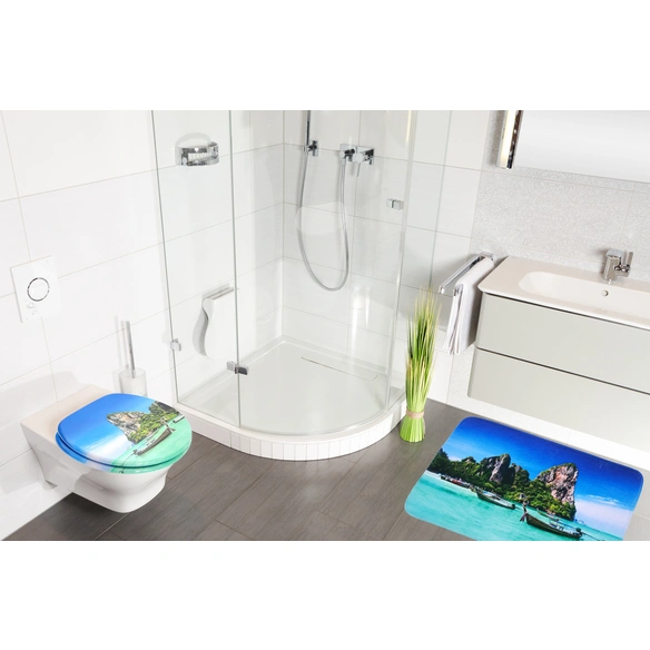 Badteppich »Thailand«, braun, Polyester
