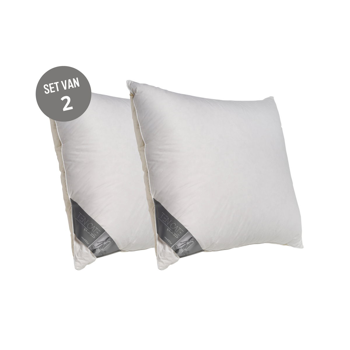 Ten Cate hoofdkussen - eendendons double face - 60x70