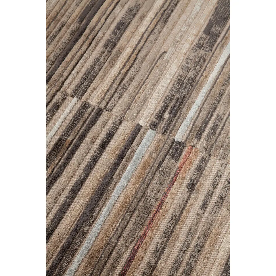 Dutch Lifestyle - Viscose - Vloerkleed - 160x230cm - Beige