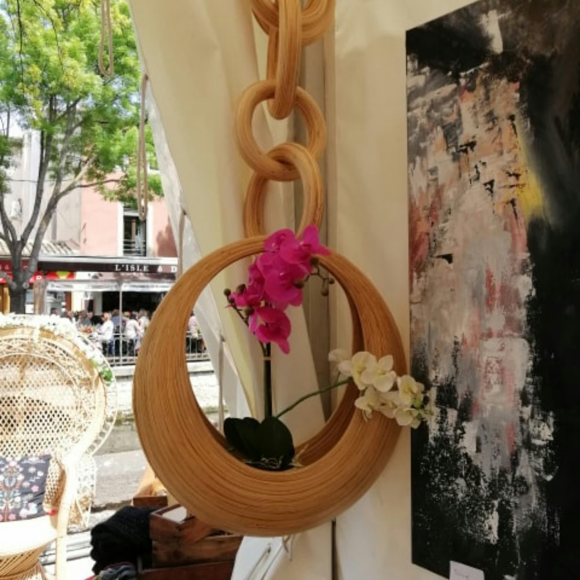 RING - Objet de décoration en bambou