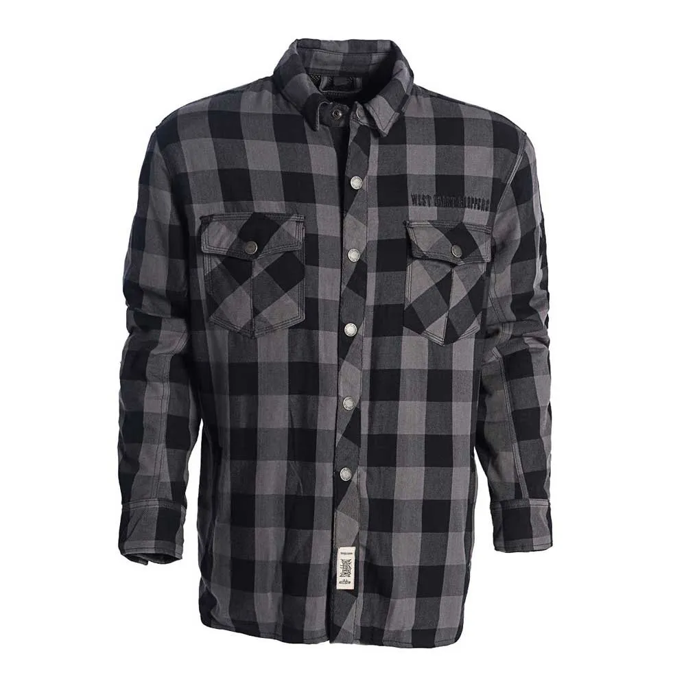 West Coast Choppers Flannel Aramidic lining long sleeve shirt
