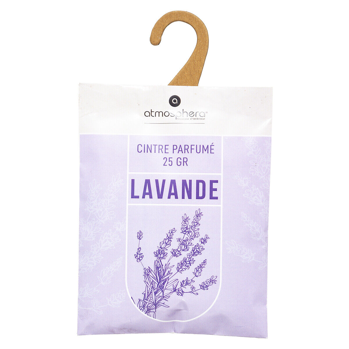 Conjunto de 3 ambientadores lavanda para roupeiro