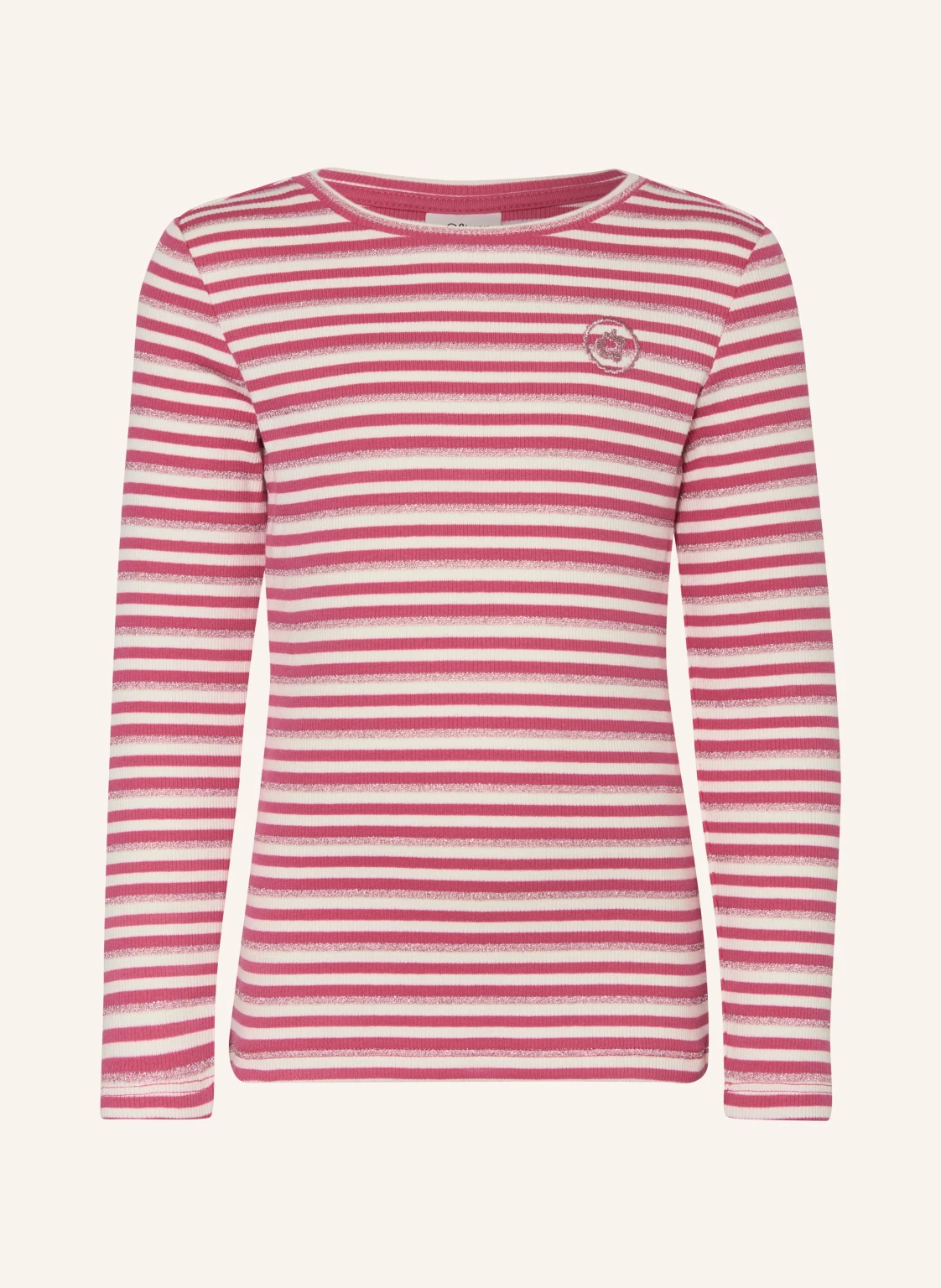 s.Oliver RED Longsleeve mit Glitzergarn