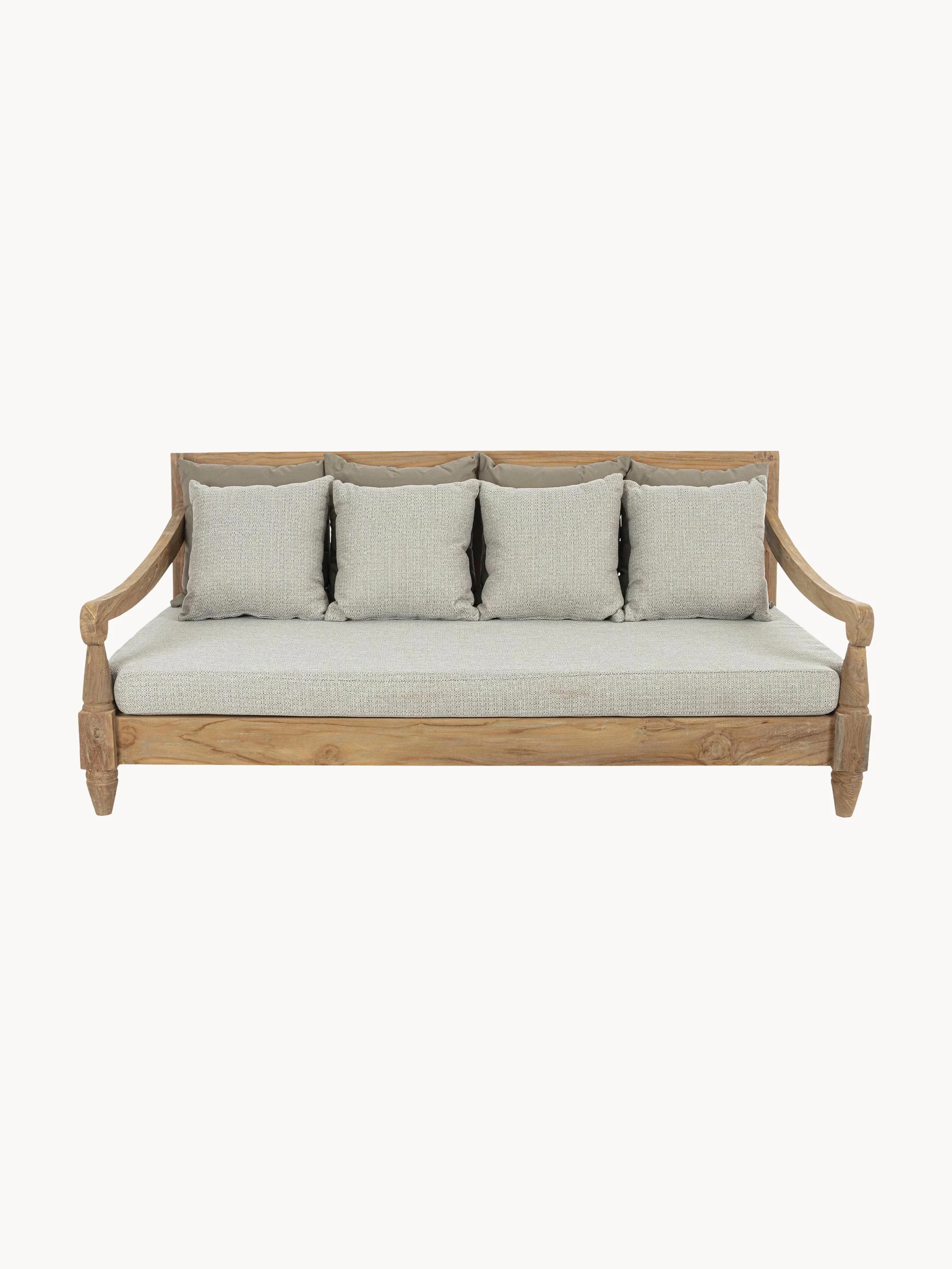 Garten-Loungesofa Bali aus Teakholz (4-Sitzer)
