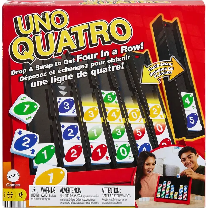 Brettspiel UNO Quatro