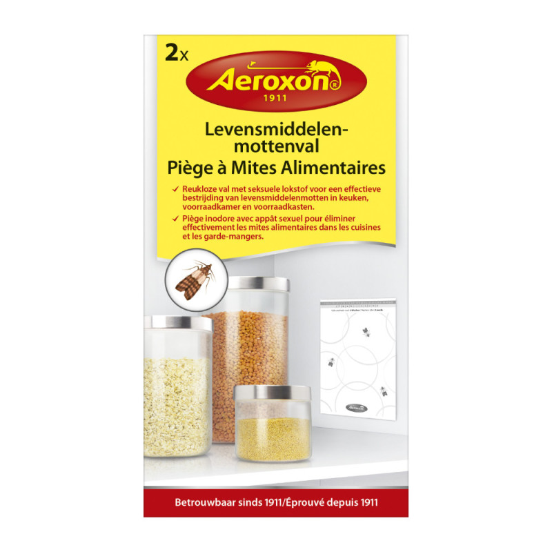 Piège à mites alimentaires 2 pièces AEROXON