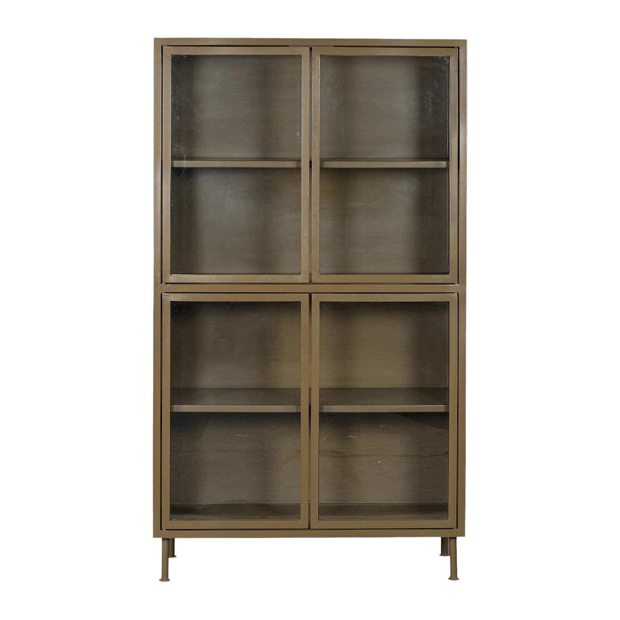 New Routz Sutton Vitrinekast - Brons