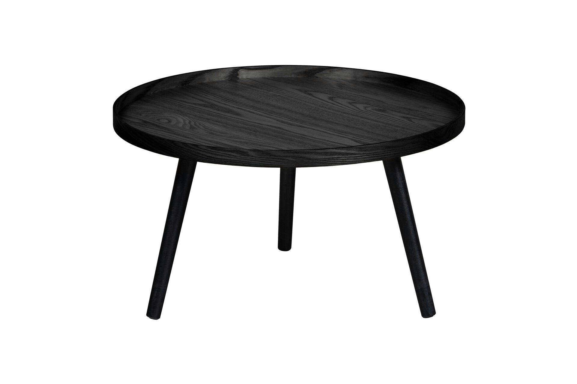 MESA - Table d'appoint en bois noir