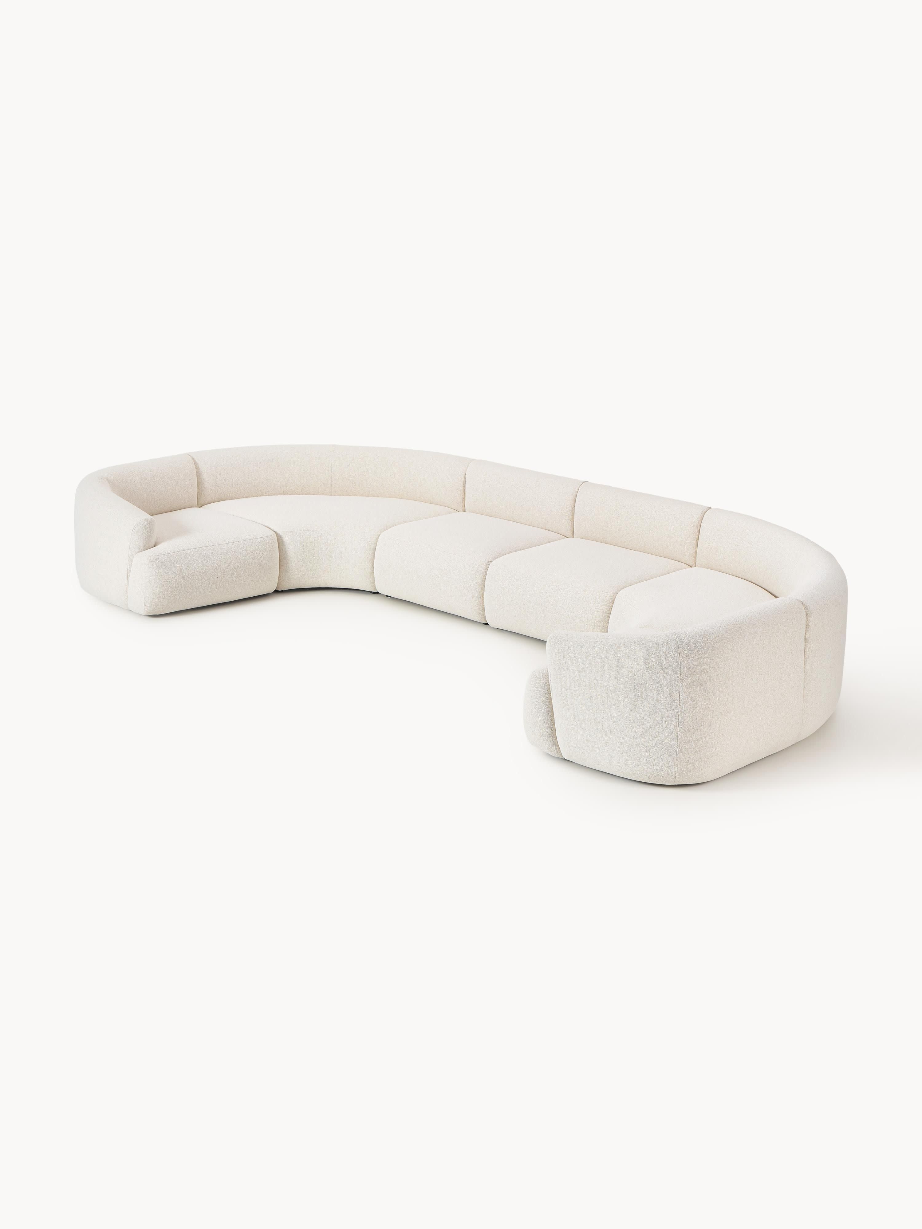 Modulares XL Bouclé-Sofa Sofia