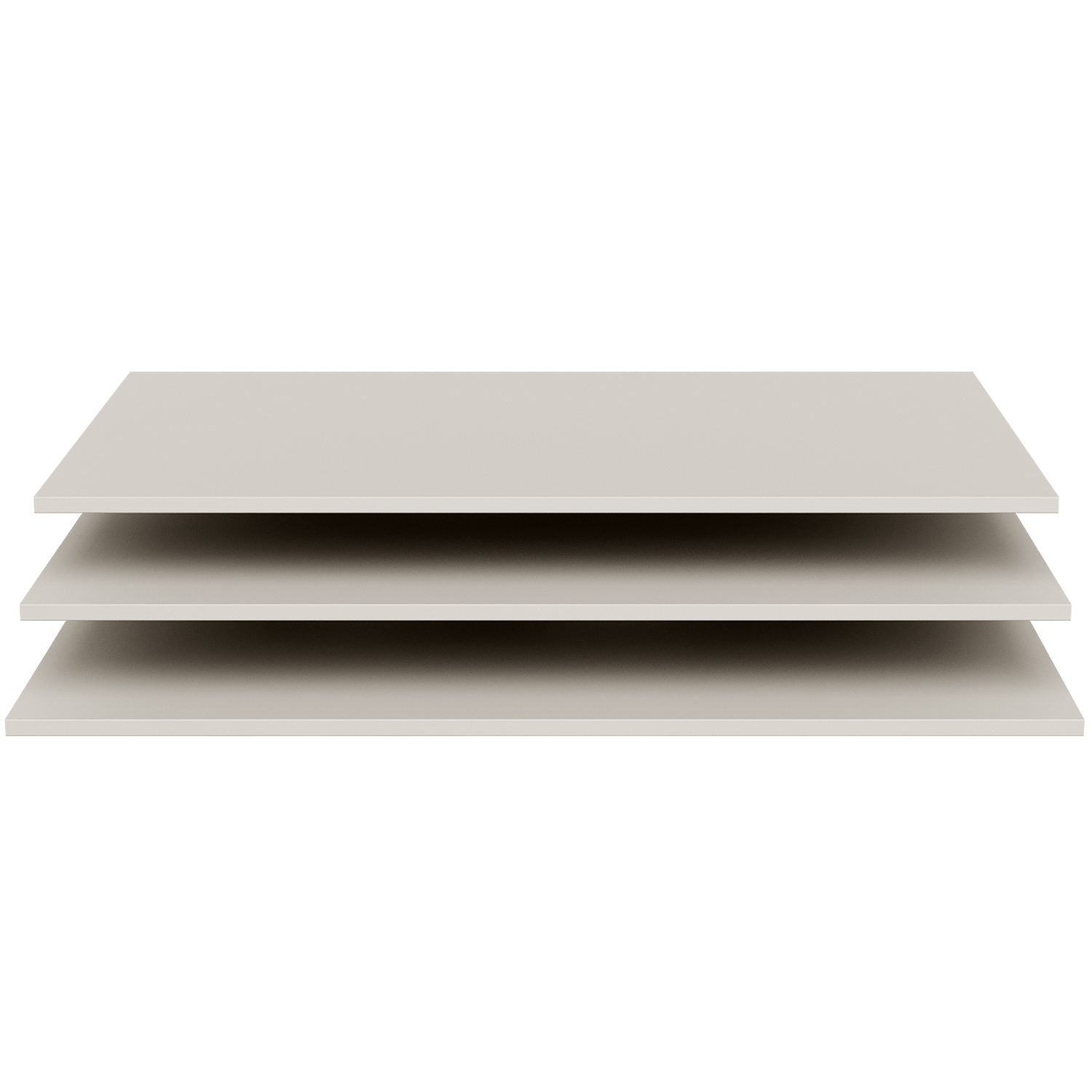 WOOOD legplankenset tbv gardarobekast Pure - MDF - Dust - 76x53x92