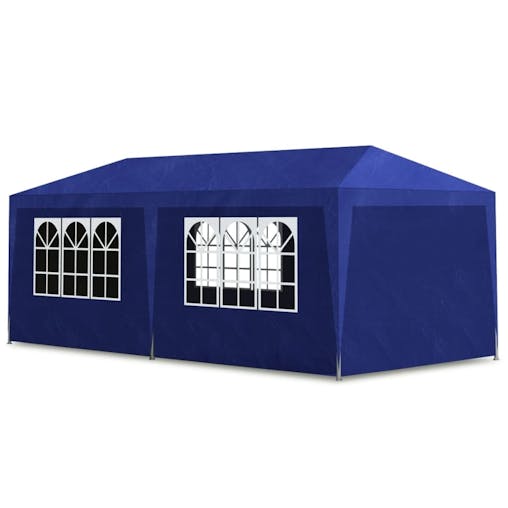 NNEVL Party Tent 3x6 m Blue