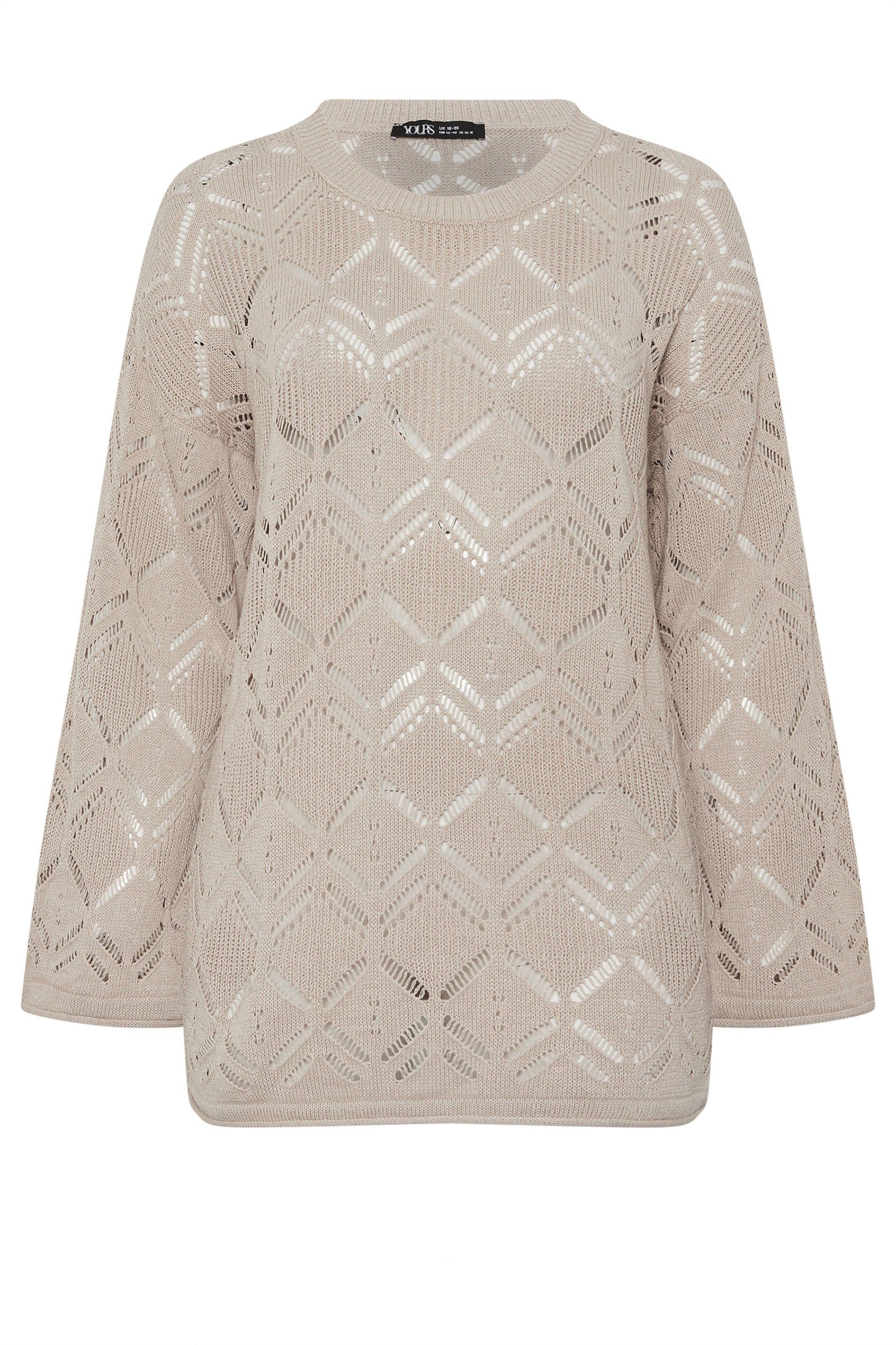 Yours Pointelle Knitted Jumper