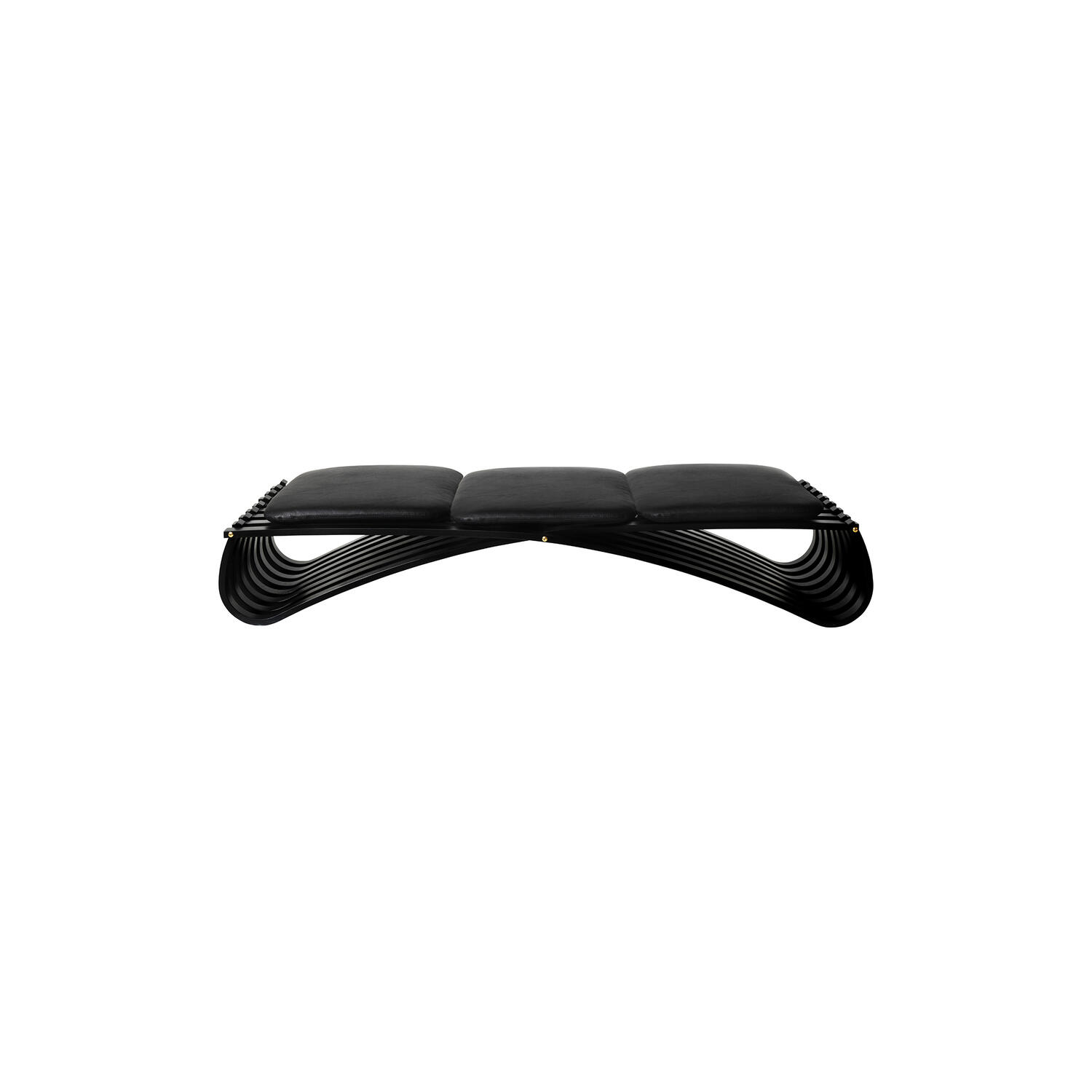 JUNDO daybed, sortmalet bøg/sort