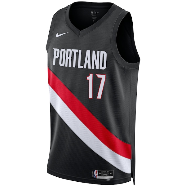 Shaedon Sharpe Portland Trail Blazers Nike Unisex Swingman Jersey - Icon Edition - Black