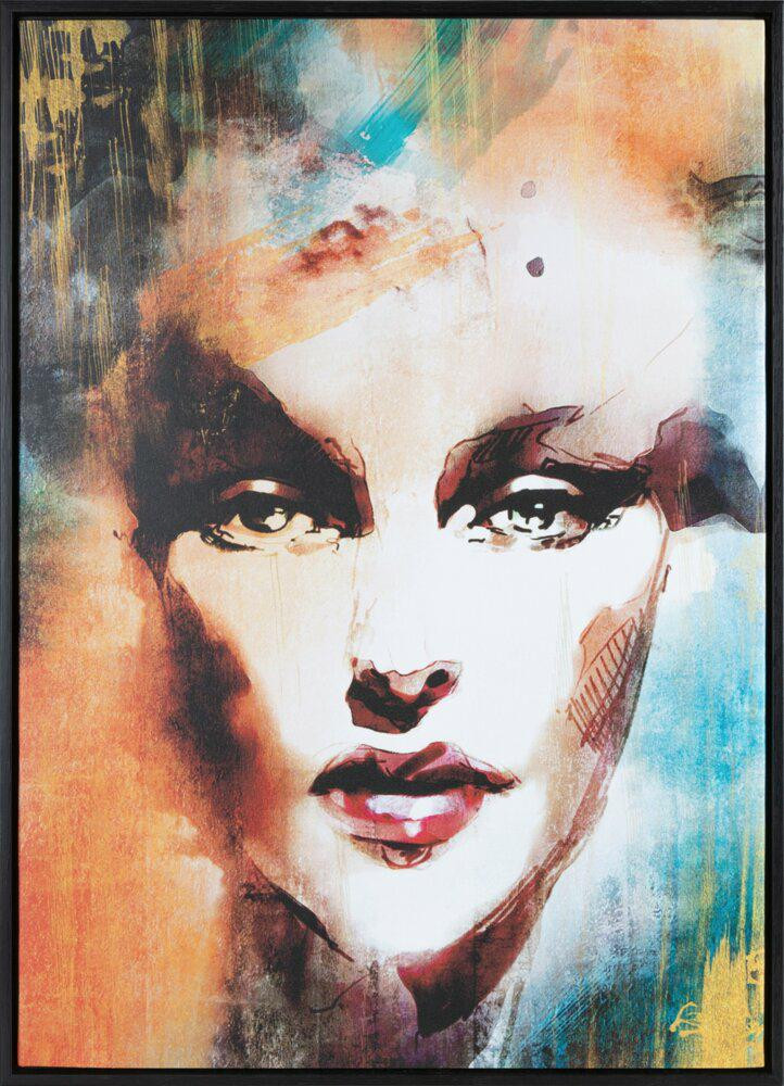 Obraz Twarz Kobieca 50x70 cm, Styl Nowoczesny