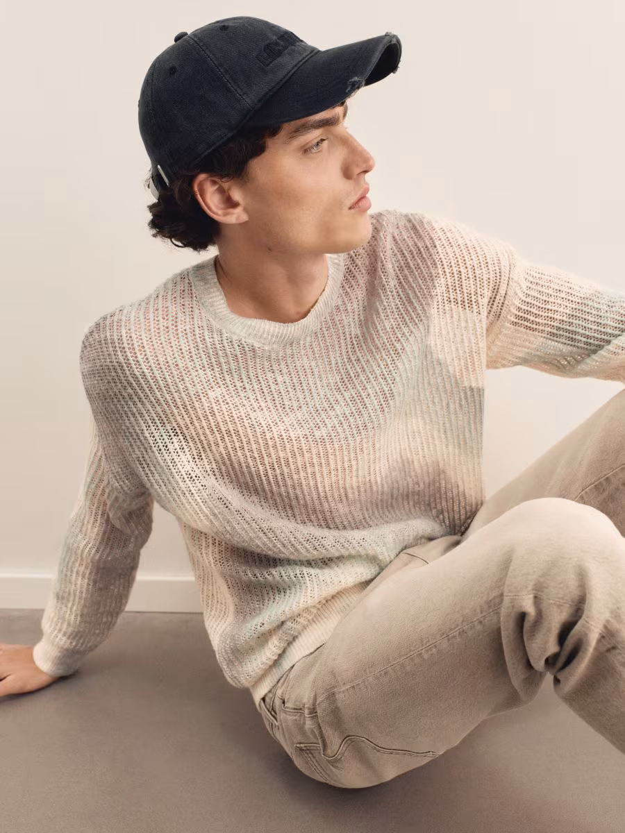 Baseball Cap With Embroidery