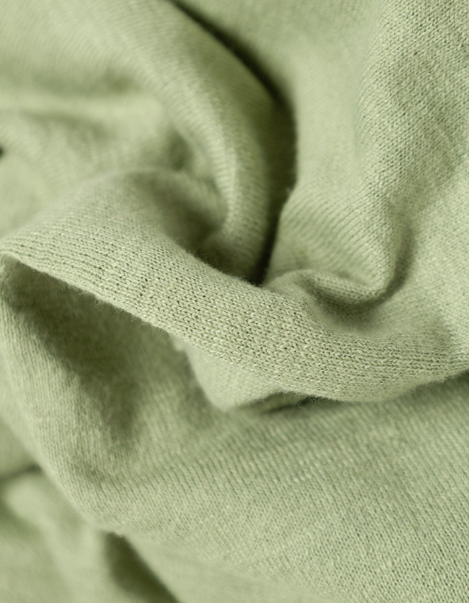 Polo manches courtes vert maille flammée Homme
