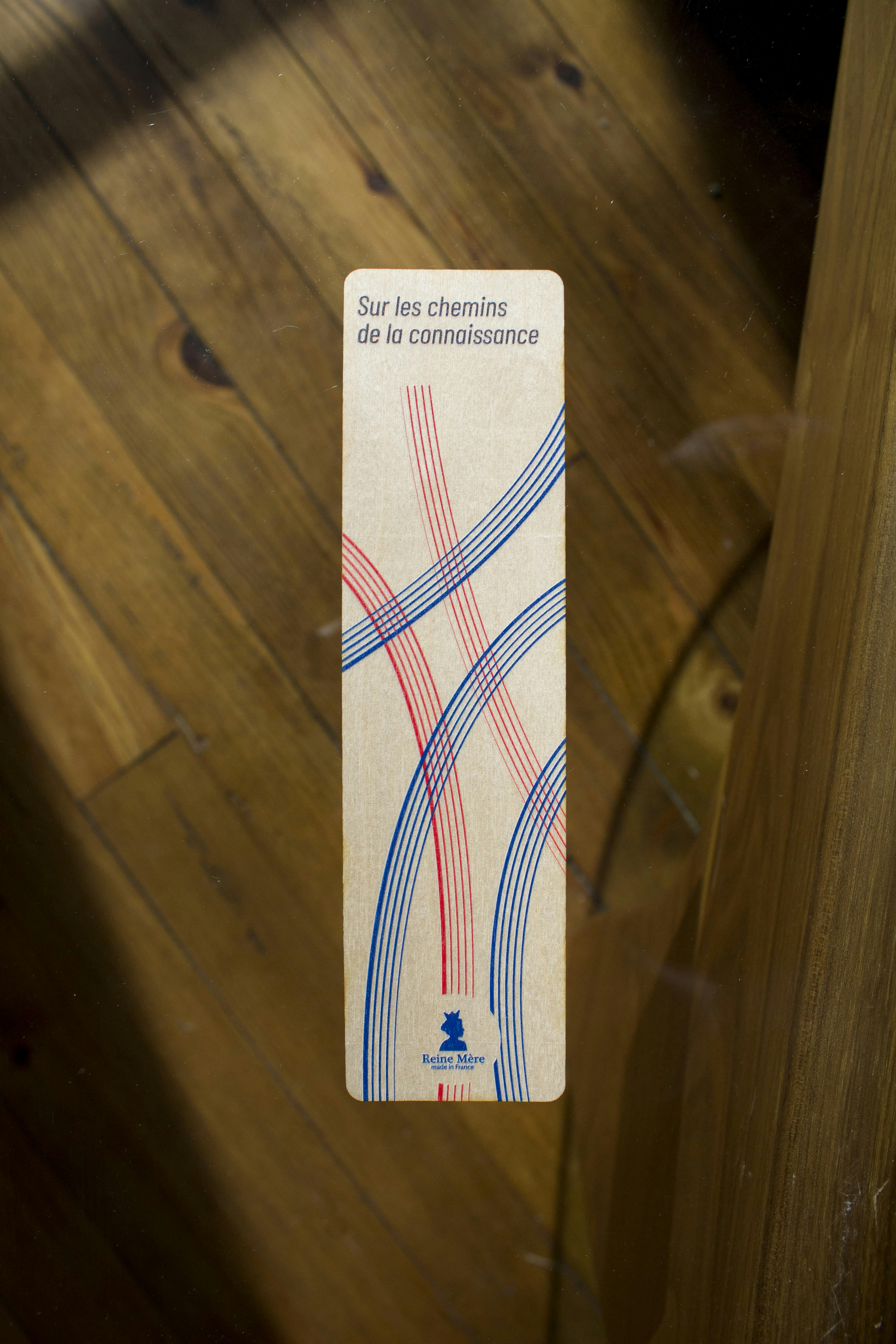 Chemins - Marque-page en bois de bouleau flexible