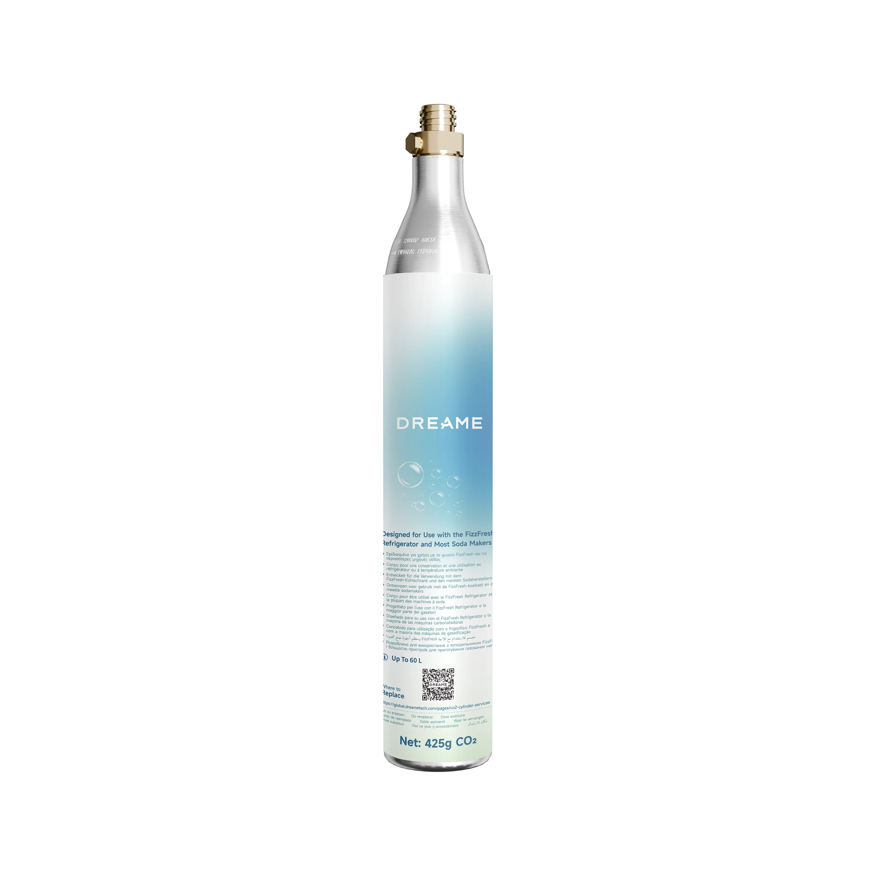Cylindre CO₂ pour FizzFresh Multi Door / French Door