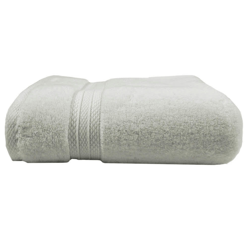 - Drap de douche  pur coton gris 70x140