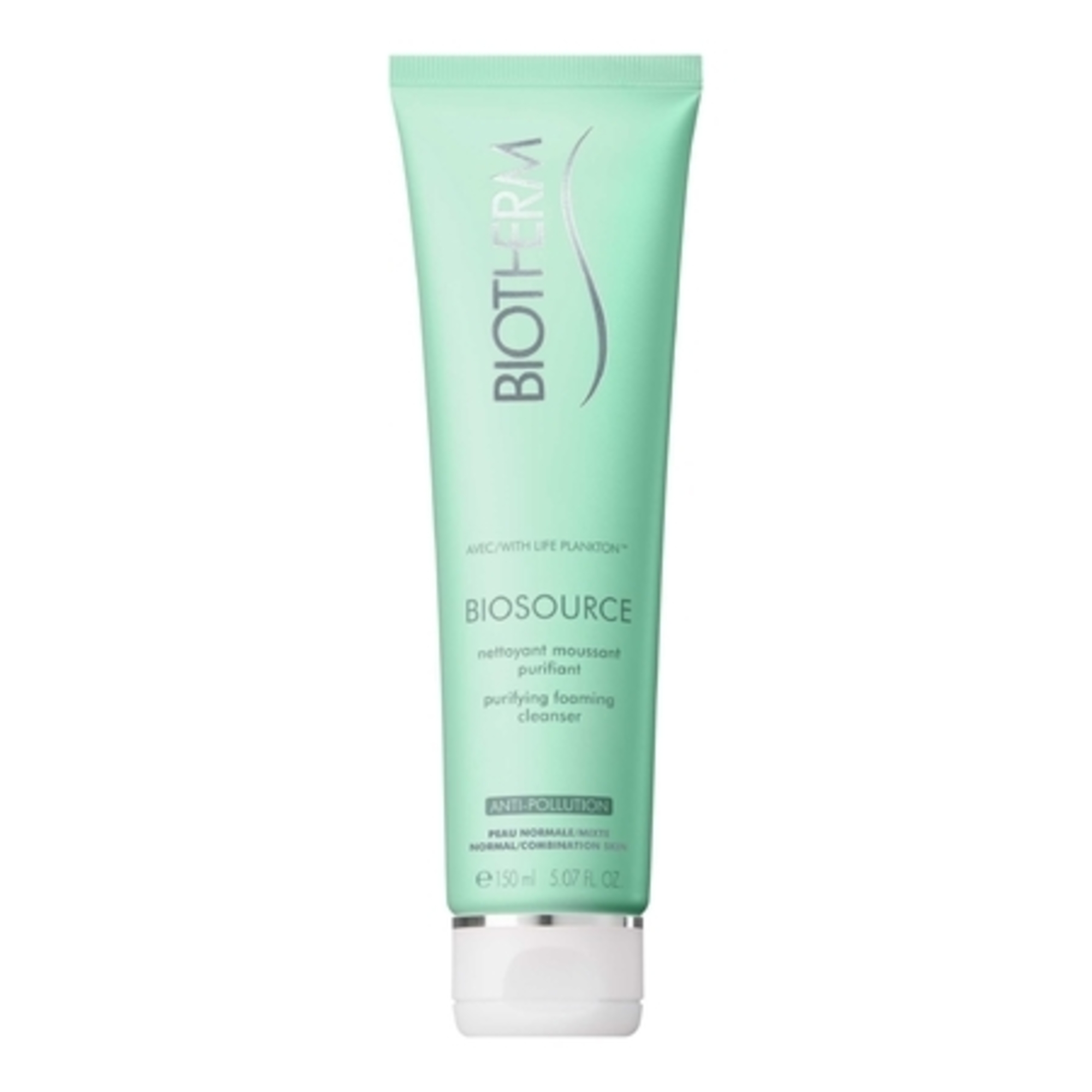 BIOSOURCENettoyant moussant purifiant anti-pollution