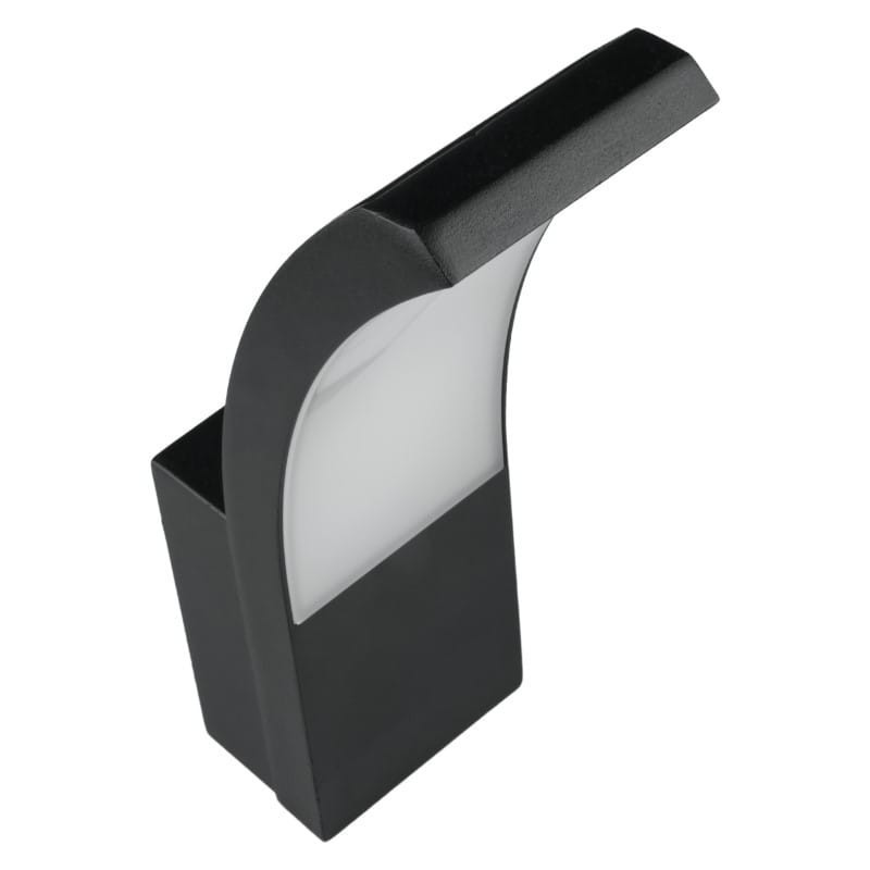 Kinkiet zewnętrzny Ponte 4000K czarno-biały LED 1x9W 1000lm IP54 DPM