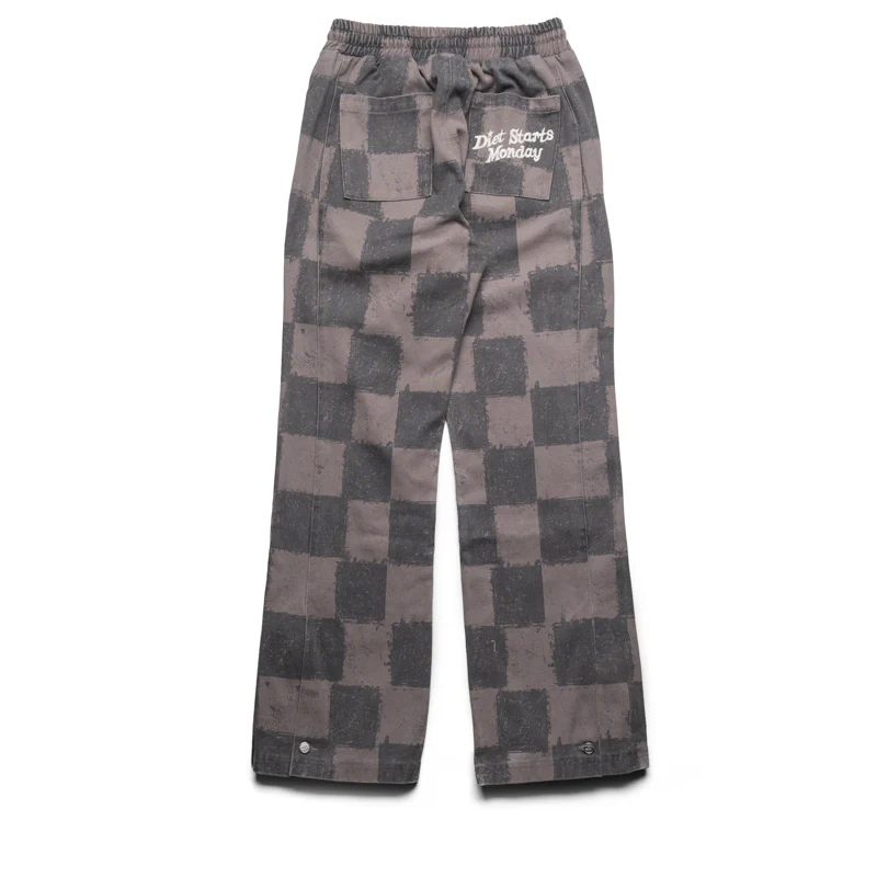 Diet Starts Monday Hopkins Pant - Checkered Grey