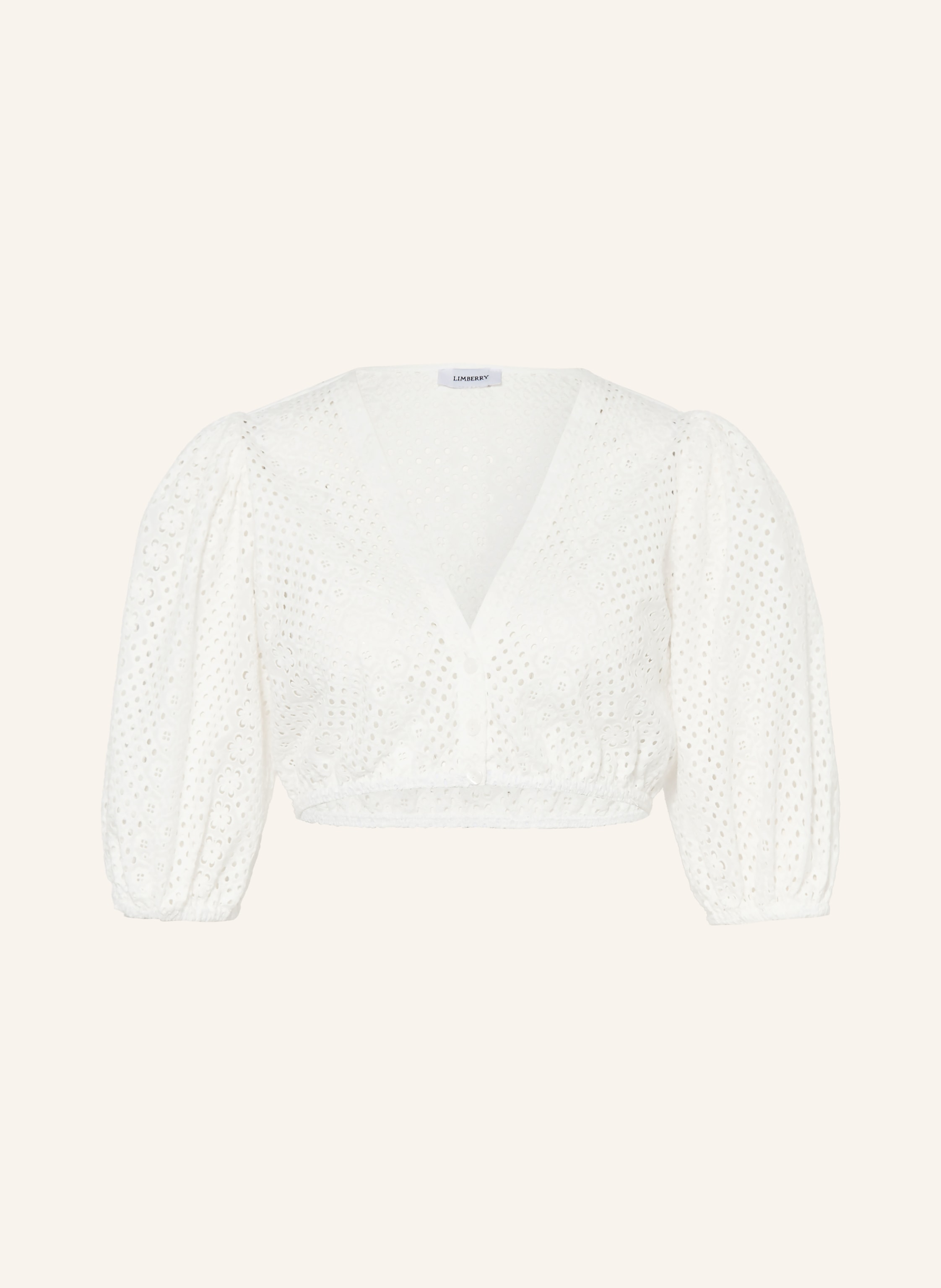 LIMBERRY Dirndlbluse LINA aus Lochspitze mit 3/4-Arm