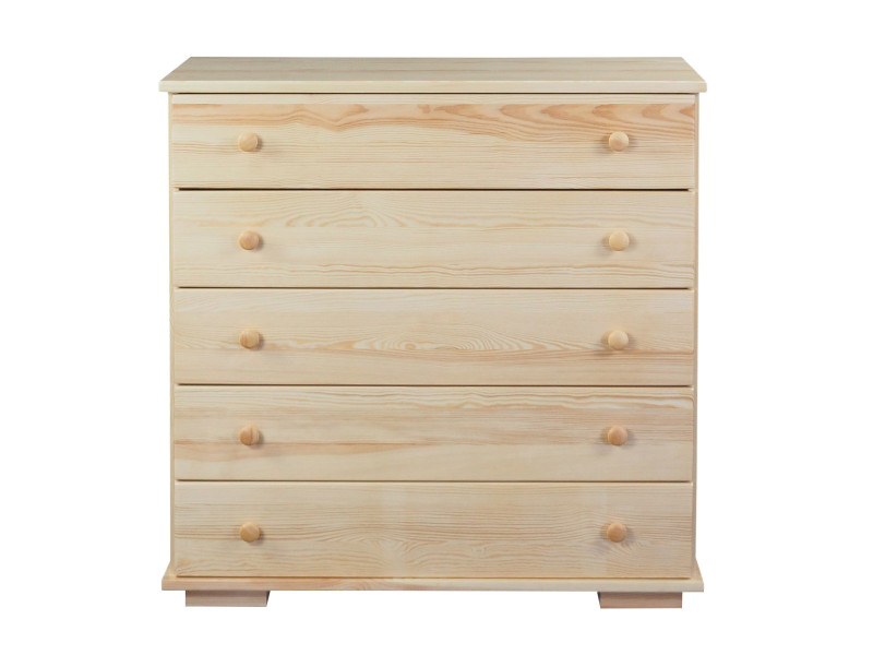 Komoda drewniana IV MODERN, kolor sosnowy