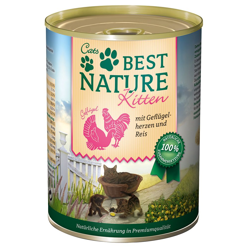 Best Nature Kitten 6 x 400g