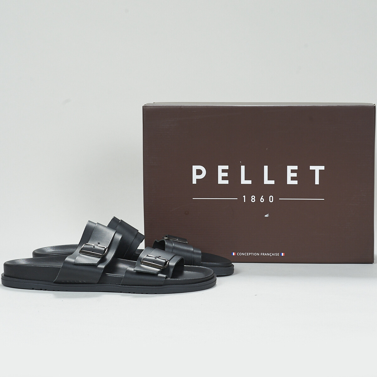 Pellet - GUSTAVE - Veal / Smooth / Brushed / Black