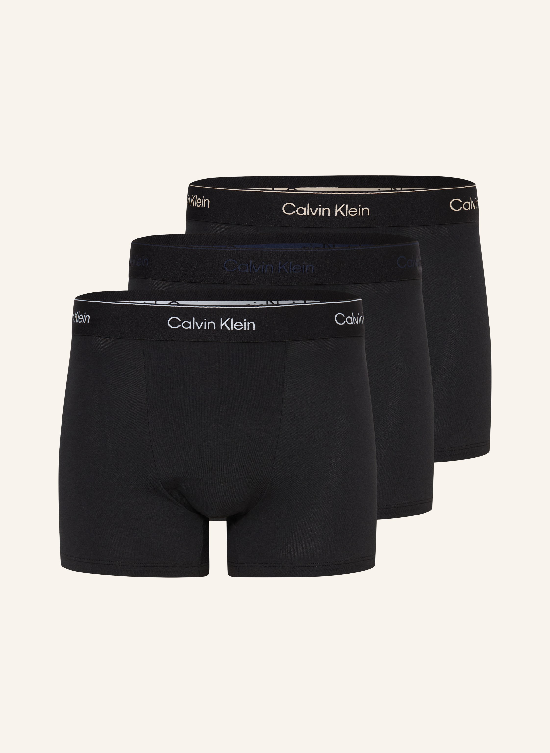 Calvin Klein 3er-Pack Boxershorts ICON COTTON Relaxed Fit