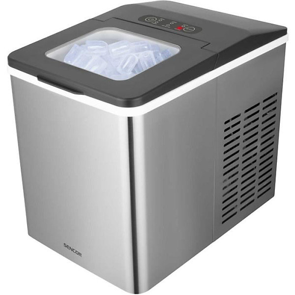 Machine a Glaçon- SENCOR - SIM 3400SS - 150 W - 1,8 L - Cuve 500 g - Cycle 7/15 min - Inox