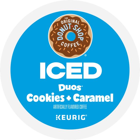 ICED Duos® Cookies   Caramel Coffee
