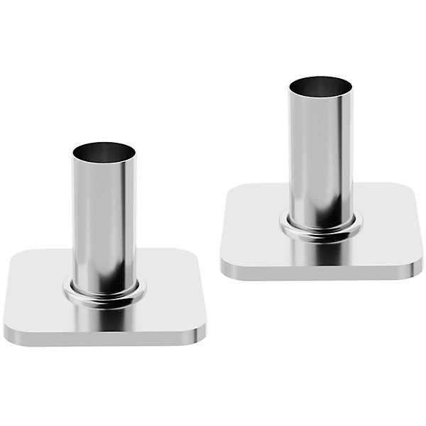 Mexen Uni-Term Ensemble de masquage simple pour radiateur, chrome - W909-000-01