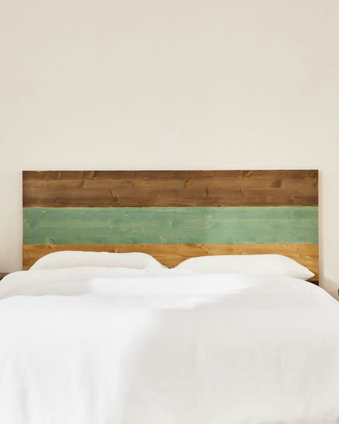 NALA - Tête de lit en bois multicolore pour lit 90 cm
