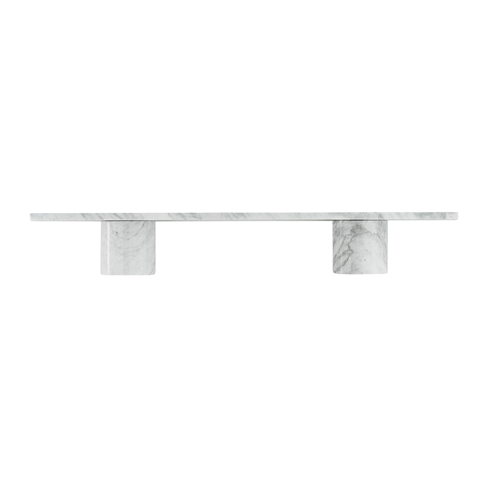 Normann Copenhagen Sten Wandplank B 80 cm - Marmer / Wit