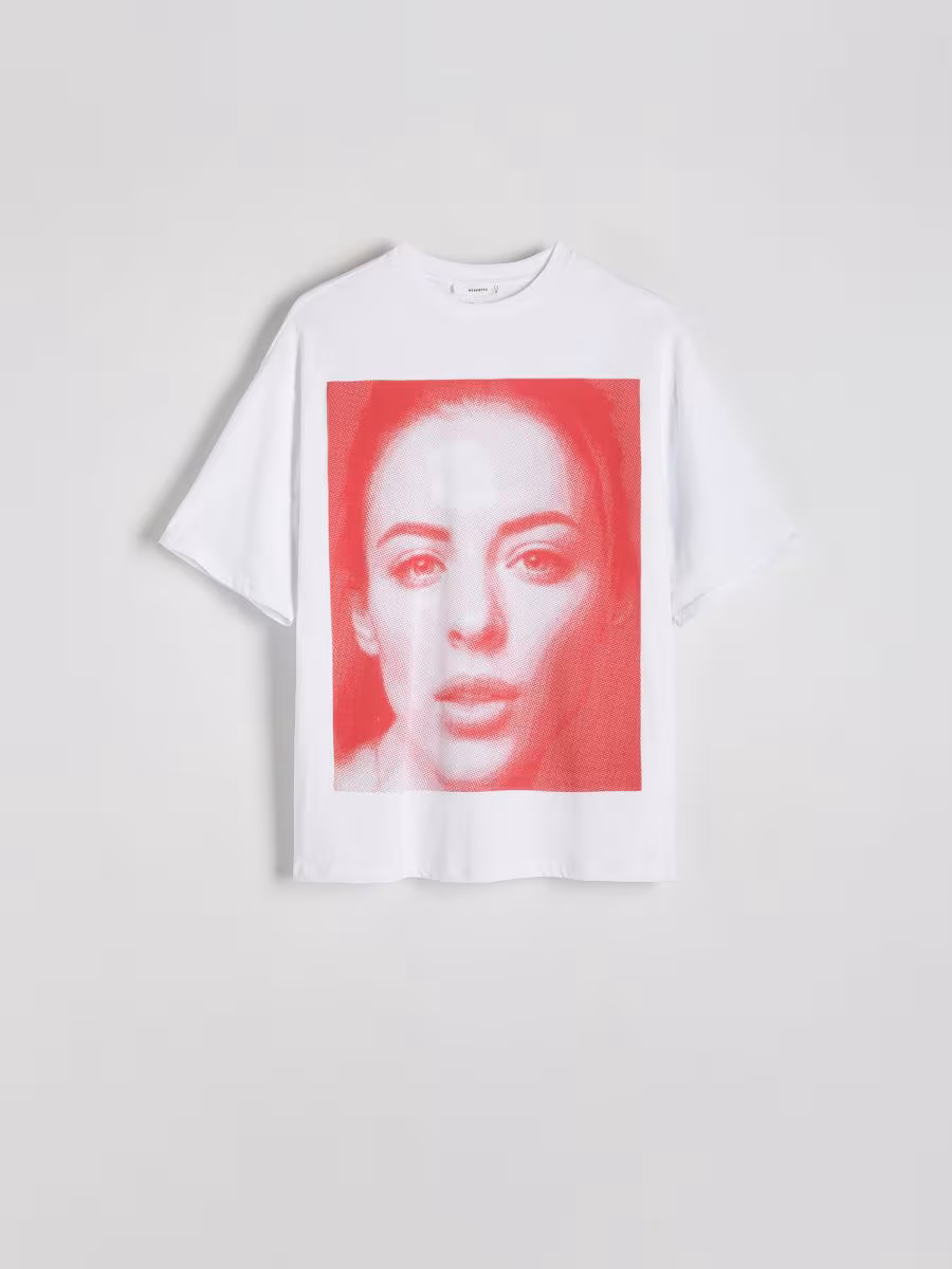 Cotton T-Shirt With Print