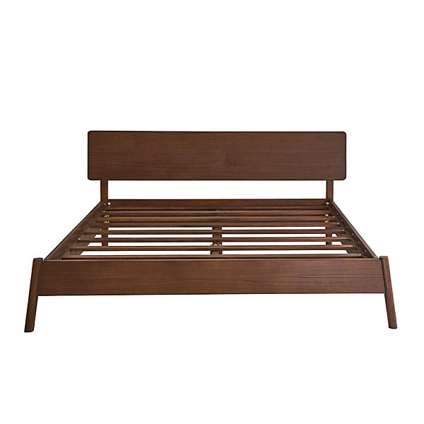 Lit en bois massif 180 cm avec sommier