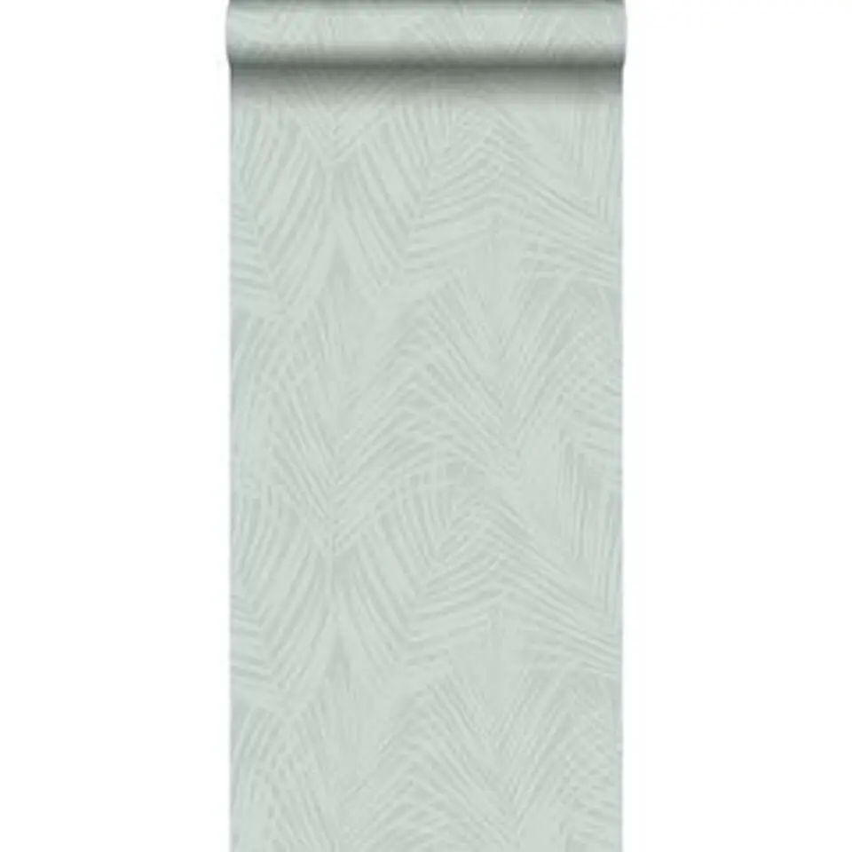 Origin behang - palmbladeren - celadon groen - 0.53 x 10.05 m
