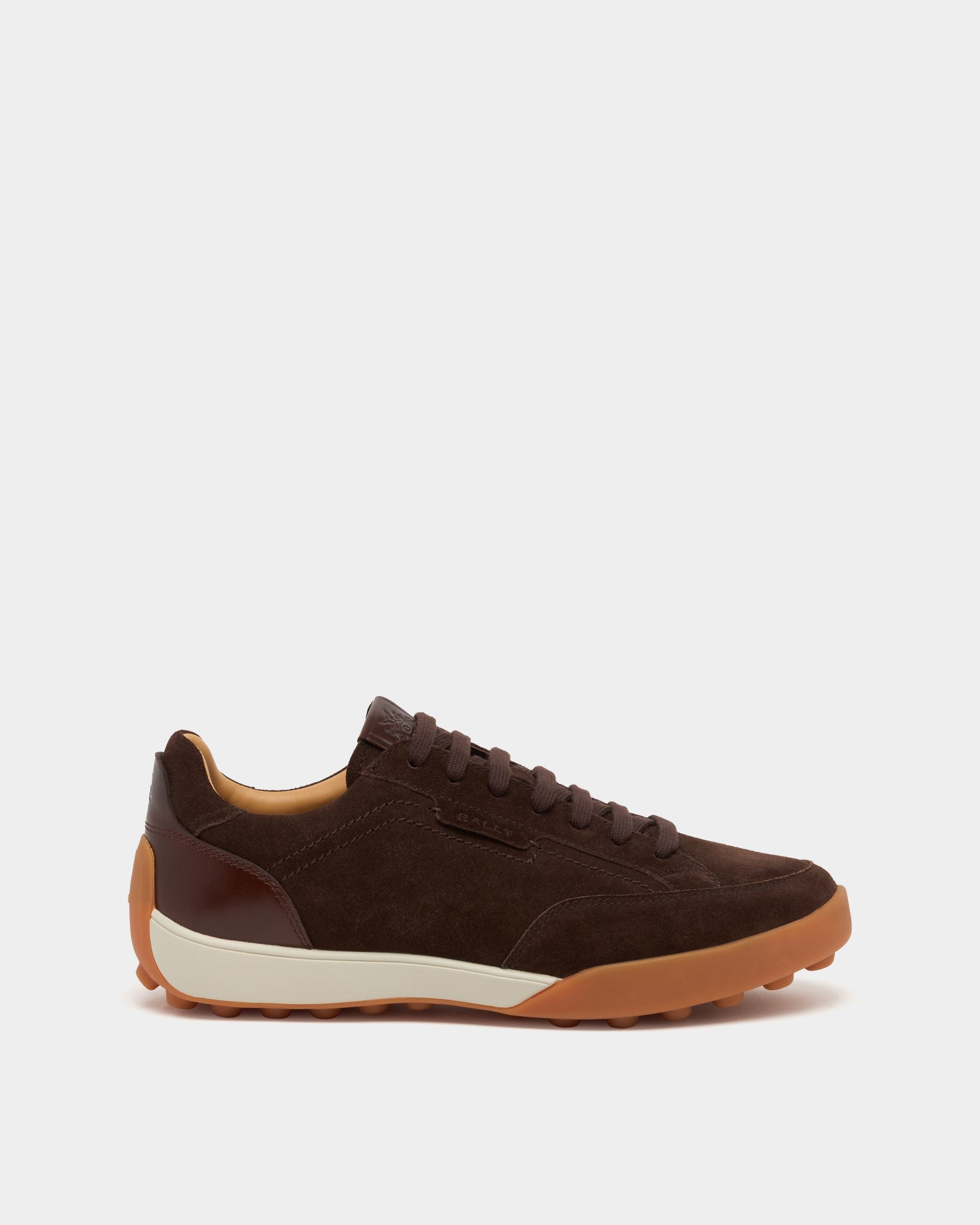 Manto Runner Sneaker aus Veloursleder in Braun